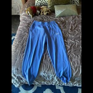 Nike Kids Blue Athletic Jogger Pants Y-Lg